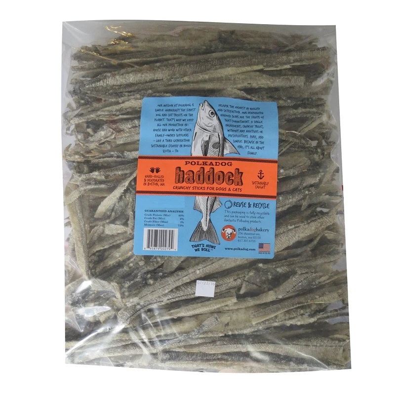 Polka Dog Bakery Haddock Skin Dog Treats, 2 Lbs