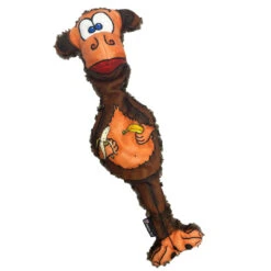 American Dog Nuggles Milo The Monkey USA Made Dog Toy