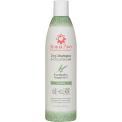 Aroma Paws Eucalyptus Peppermint Dog Shampoo And Conditioner, 13.5-oz