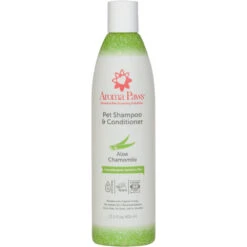 Aroma Paws Hypoallergenic Fragrance Free Aloe & Chamomile Dog Shampoo And Conditioner, 13.5-oz