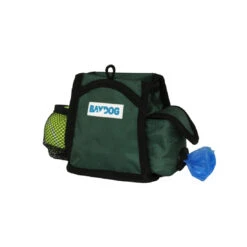 BAYDOG Pack-N-Go Bag For Leashes, Forest Green
