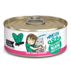BFF Tuna & Pumpkin Valentine Dinner In Gravy Canned Cat Food, 5.5-oz Cans, Case Of 24