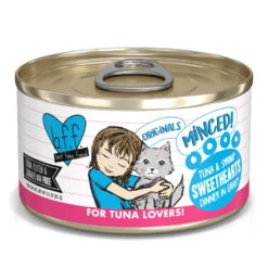 BFF Tuna & Shrimp Sweethearts Dinner In Gravy Canned Cat Food, 3-oz Cans, Case Of 24