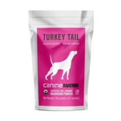 Canine Matrix Turkey Tail Mushroom Organic Supplement For Dogs, 100 Grams