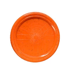 Cycle Dog Flat Tire Flyer Frisbee Dog Toy, Orange