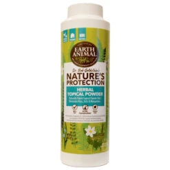 Earth Animal Nature's Protection Flea And Tick Herbal Topical Powder, 8-oz Container