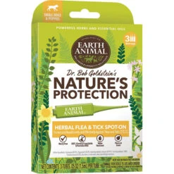 Earth Animal Nature's Protection Herbal Flea & Tick Spot-On Treatment For Small Dogs