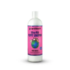 Earthbath Ultra-Mild Wild Cherry Puppy Shampoo, 16-oz Bottle