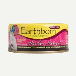 Earthborn Holistic Harbor Harvest Grain-Free Natural Canned Cat Food, 5.5-oz Can, Case Of 24