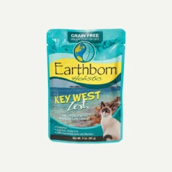 Earthborn Holistic Key West Zest Tuna Dinner With Mackerel Cat Food Pouches, 3-oz Pouch, Case Of 24