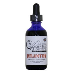 Glacier Peak Holistics Inflapotion Inflammation Tissue Support Tincture Supplement For Dogs, 2-oz Bottle
