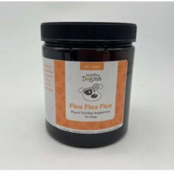 Healthy Dogma Flee Flea Flee! Flea And Tick Powder Repellent For Dogs, 8-oz Container