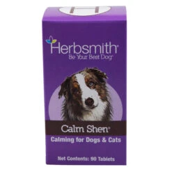 Herbsmith Herbal Blends Calm Shen Anxiety Tablets Dog & Cat Supplement, 90-Count