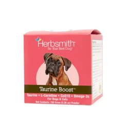 Herbsmith Taurine Boost Supplement For Dogs & Cats, 150 Grams