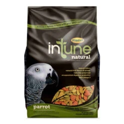 Higgins InTune Natural Parrot Bird Food, 3 Lb Bag