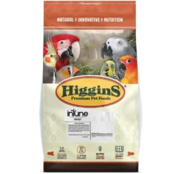Higgins InTune Natural Parrot Food, 18-lb Bag