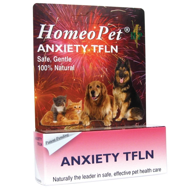 HomeoPet Anxiety TFLN Relief Remedy For Dogs And Cats