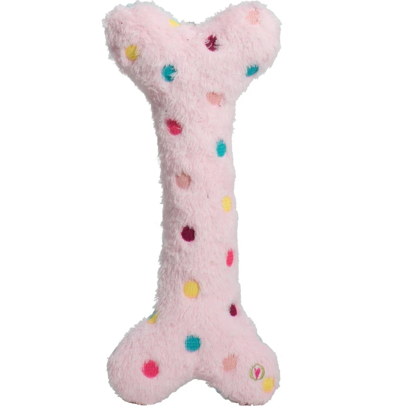 HuggleHounds Oh Happy Day Birthday (Or Any Day!) Bone Dog Toy, 12-Inch - Image 3