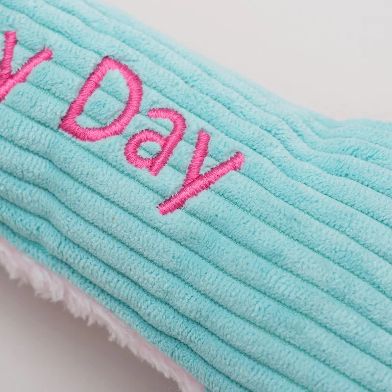 HuggleHounds Oh Happy Day Birthday (Or Any Day!) Bone Dog Toy, 12-Inch - Image 4