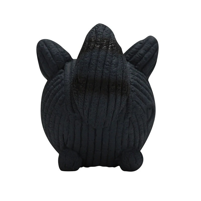 HuggleHounds Ruff-Tex Raccoon Squeaky Dog Toy, Large - Image 2