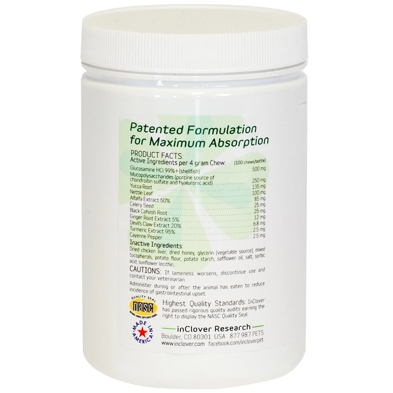 In Clover Connectin Soft Chews Dog Joint Supplement, 100 Count - Image 3