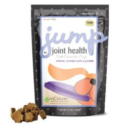 In Clover Jump Hip & Joint Dog Chew Supplement For Active Dogs, 4-oz Bag