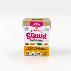 Mama Shawna Stew'd Organic Chicken & Veggies Recipe Cat Food, 5.5-oz, Case Of 12