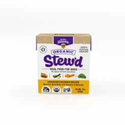 Mama Shawna Stew'd Organic Chicken & Veggies Recipe Dog Food, 11-oz, Case Of 6