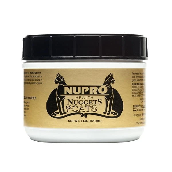 NUPRO Health Nuggets For Cats, 1-lb