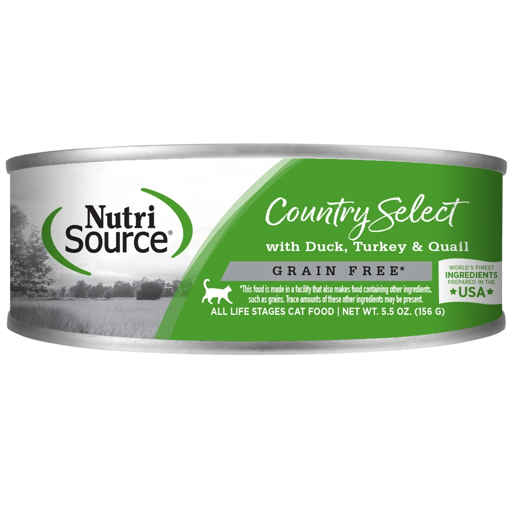 Nutrisource Grain Free Country Select Wet Cat Food, 5.5-oz, Case Of 12