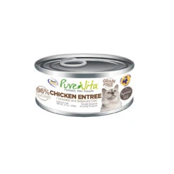 Nutrisource PureVita Chicken Entree Grain-Free Wet Cat Food, 5.5-oz, Case Of 12