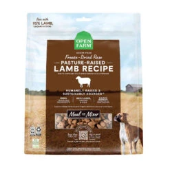 Open Farm Pasture-Raised Lamb Recipe Freeze Dried Raw Dog Food, 13.5-oz Bag