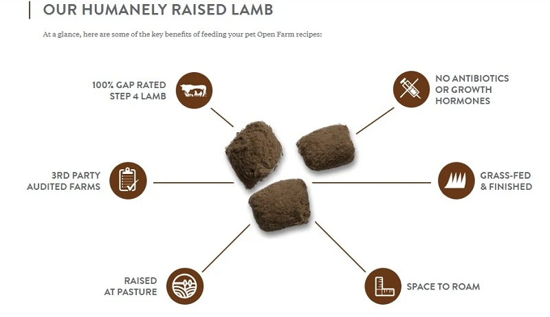 Open Farm Pasture-Raised Lamb Recipe Freeze Dried Raw Dog Food, 13.5-oz Bag - Image 3