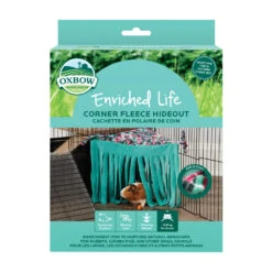 Oxbow Enriched Life Corner Fleece Small Animal Hideout