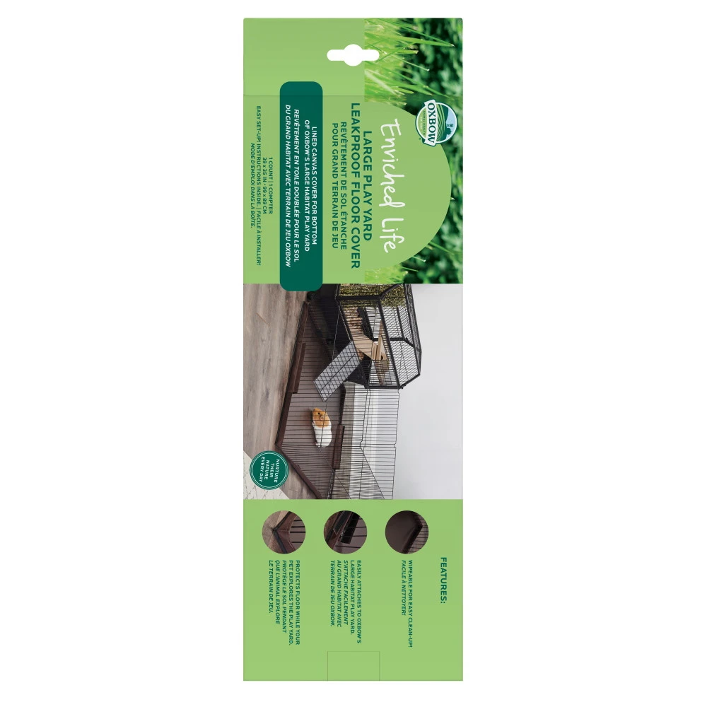 Oxbow Enriched Life Leakproof Play Yard Floor Cover, Large - Image 2