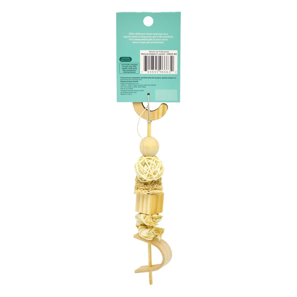 Oxbow Enriched Life Natural Kabob Small Animal Toy, 3-Pack - Image 4