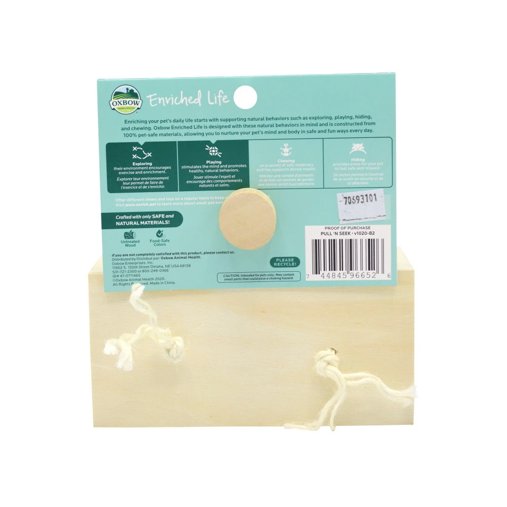Oxbow Enriched Life Pull 'n Seek Small Animal Toy - Image 3