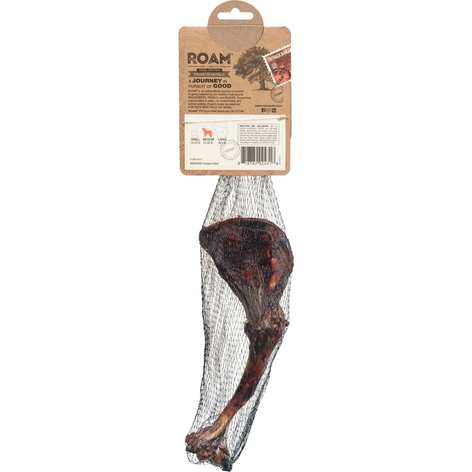 ROAM Big Bondi Kangaroo Forearm Shoulder Bone Dog Treats - Image 2