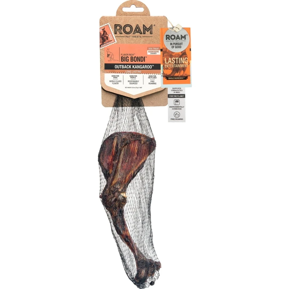 ROAM Big Bondi Kangaroo Forearm Shoulder Bone Dog Treats