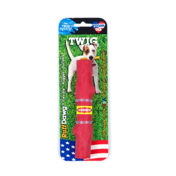 Ruff Dawg Crunch Twig USA Dog Toy