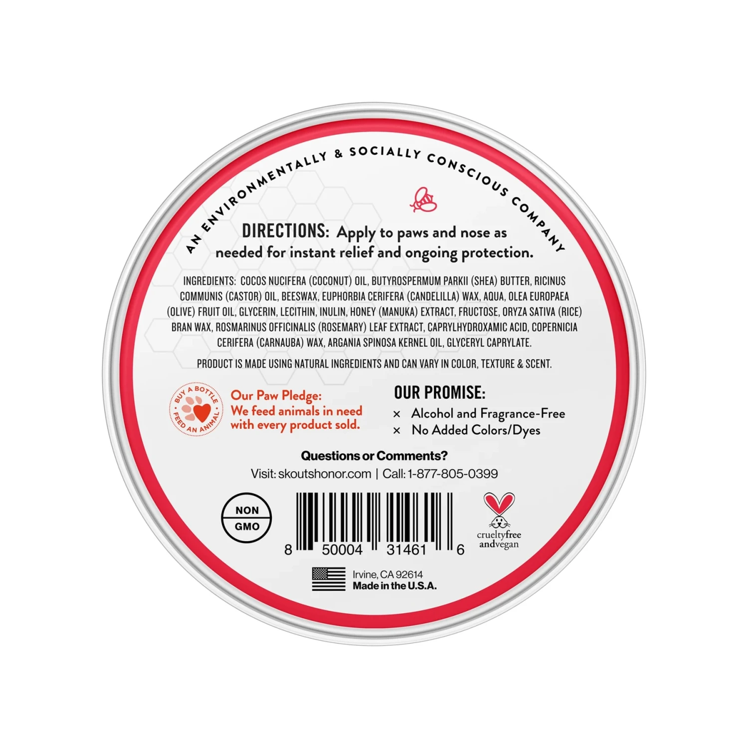 Skout's Honor Probiotic Pet Balm For Dogs & Cats - Image 2