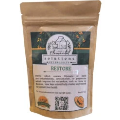 Solutions Pet Products Restore Liver Supplement For Dogs & Cats, 6-oz Bag