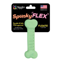 Spunky Pup SpunkyFlex Bone Dog Toy - Made In USA