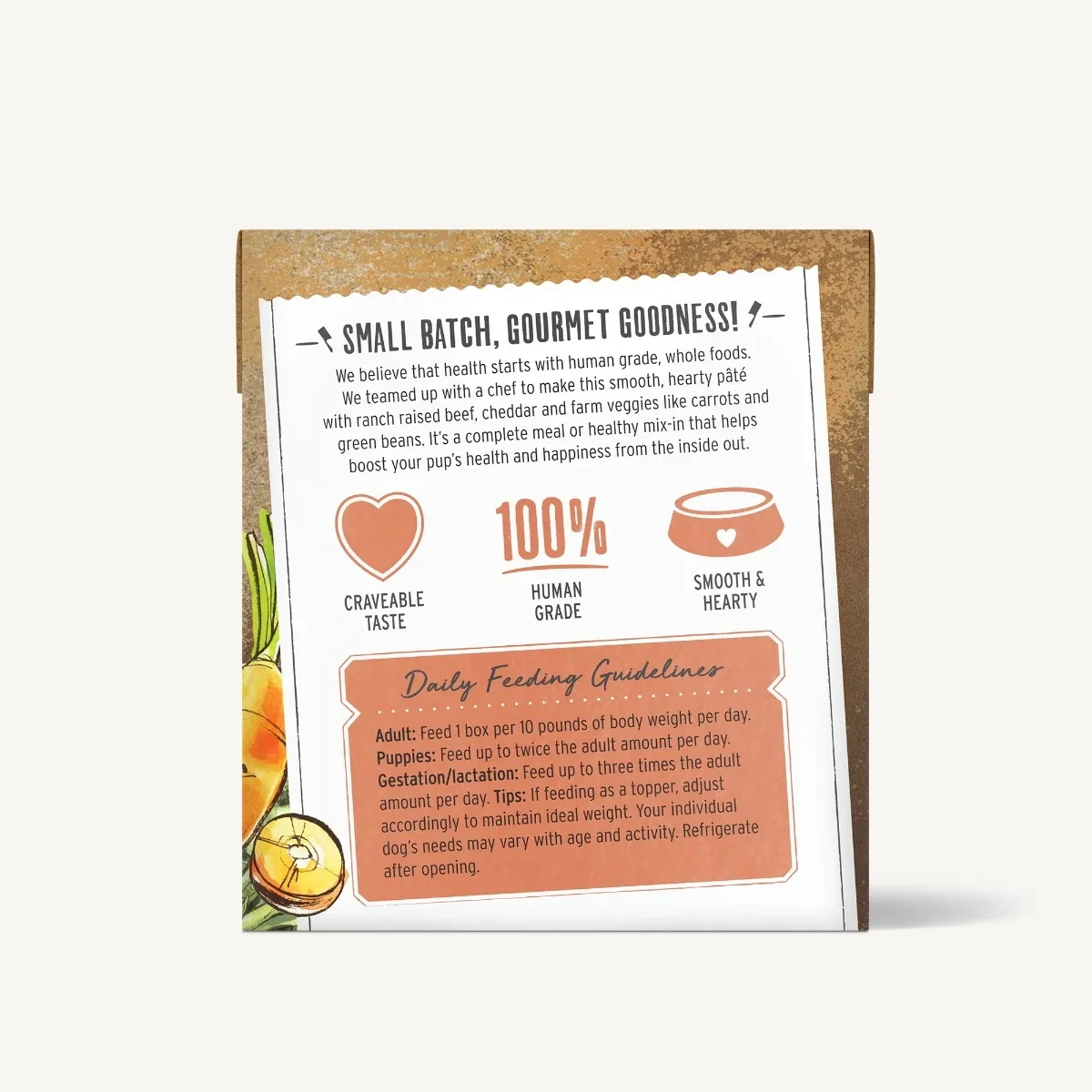 The Honest Kitchen Butcher Block Pate Beef & Cheddar Wet Dog Food, 10.5-oz, Case Of 6 - Image 2