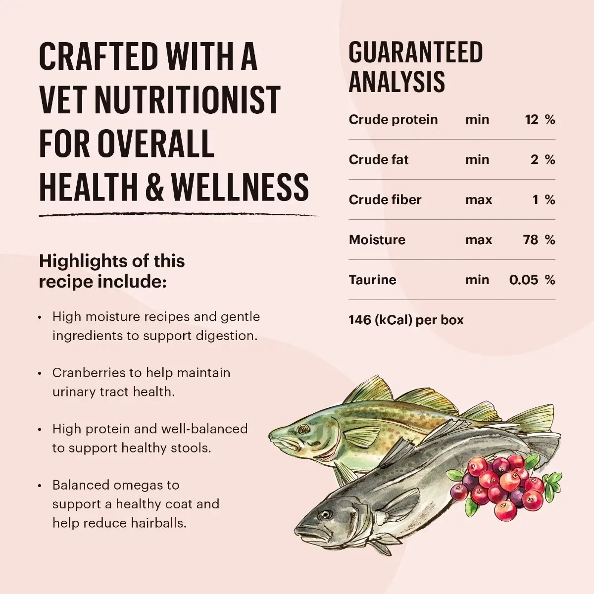 The Honest Kitchen Grain-Free Salmon & Cod Pate Wet Cat Food, 5.5-oz, Case Of 12 - Image 4