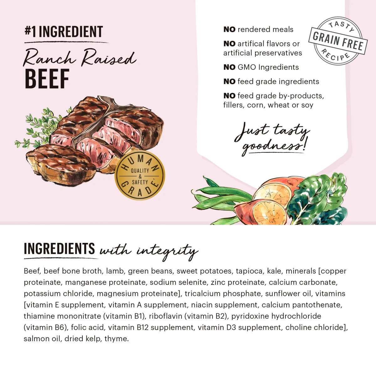 The Honest Kitchen One Pot Stews Braised Beef & Lamb Stew Wet Dog Food, 10.5-oz, Case Of 6 - Image 2