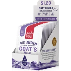 The Honest Kitchen Daily Boosters Instant Goat's Milk With Probiotics For Dogs & Cats, Pack Of 12