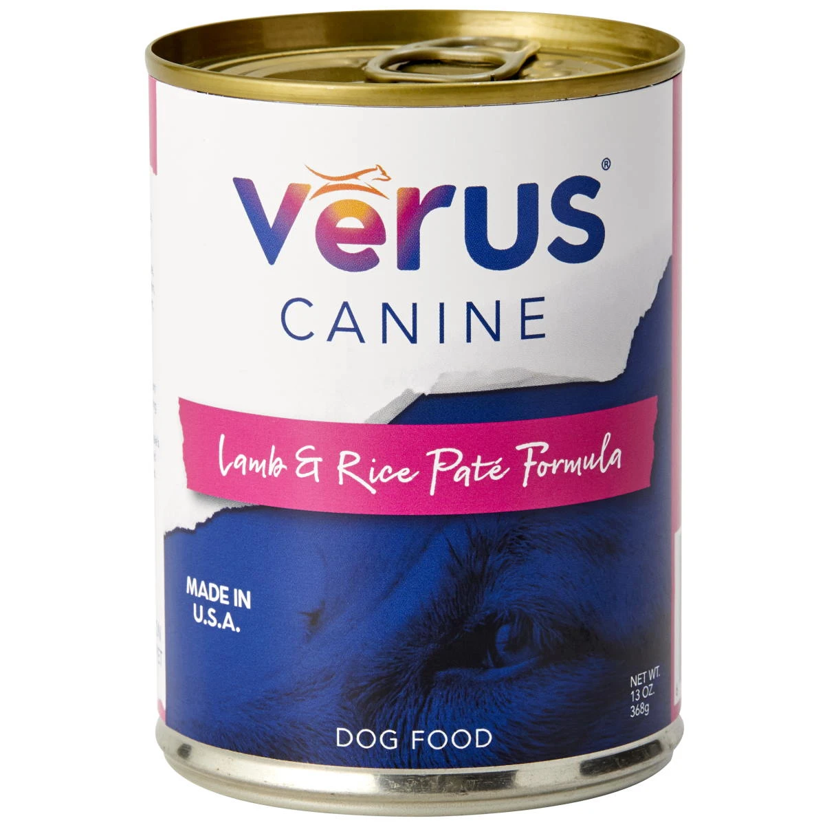 Verus Lamb & Rice Pate Formula Canned Dog Food, 13.2-oz, Case Of 12