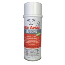 Wee Away Be Gone Enzyme Active Stain & Odor Eliminator For Dogs & Cats, 15-oz Bottle