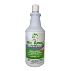 Wee Away Green Tea Scented Formula Stain & Odor Eliminator For Dogs & Cats, 32-oz Bottle